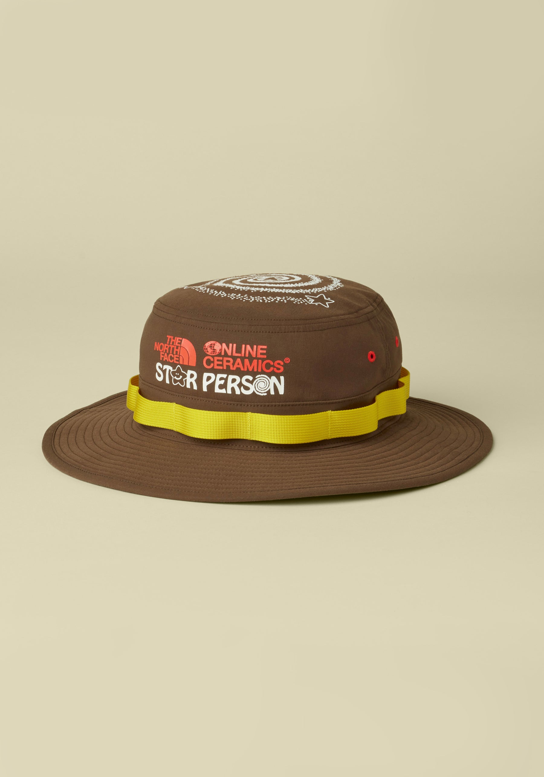 Online Ceramics Class V Brimmer Hat Earth Brown 84RZ0KA (LAUNCH PRODUCT)