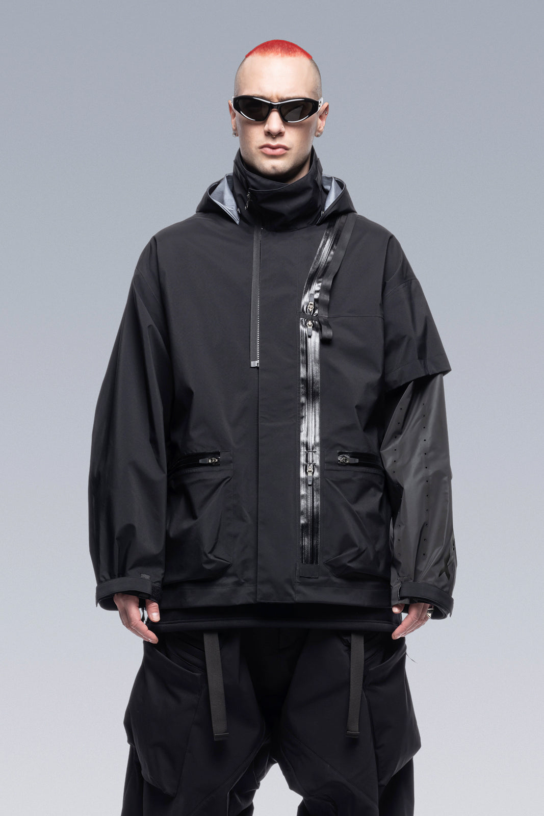 J115-GT 3L Gore-Tex Pro Interops Jacket Black