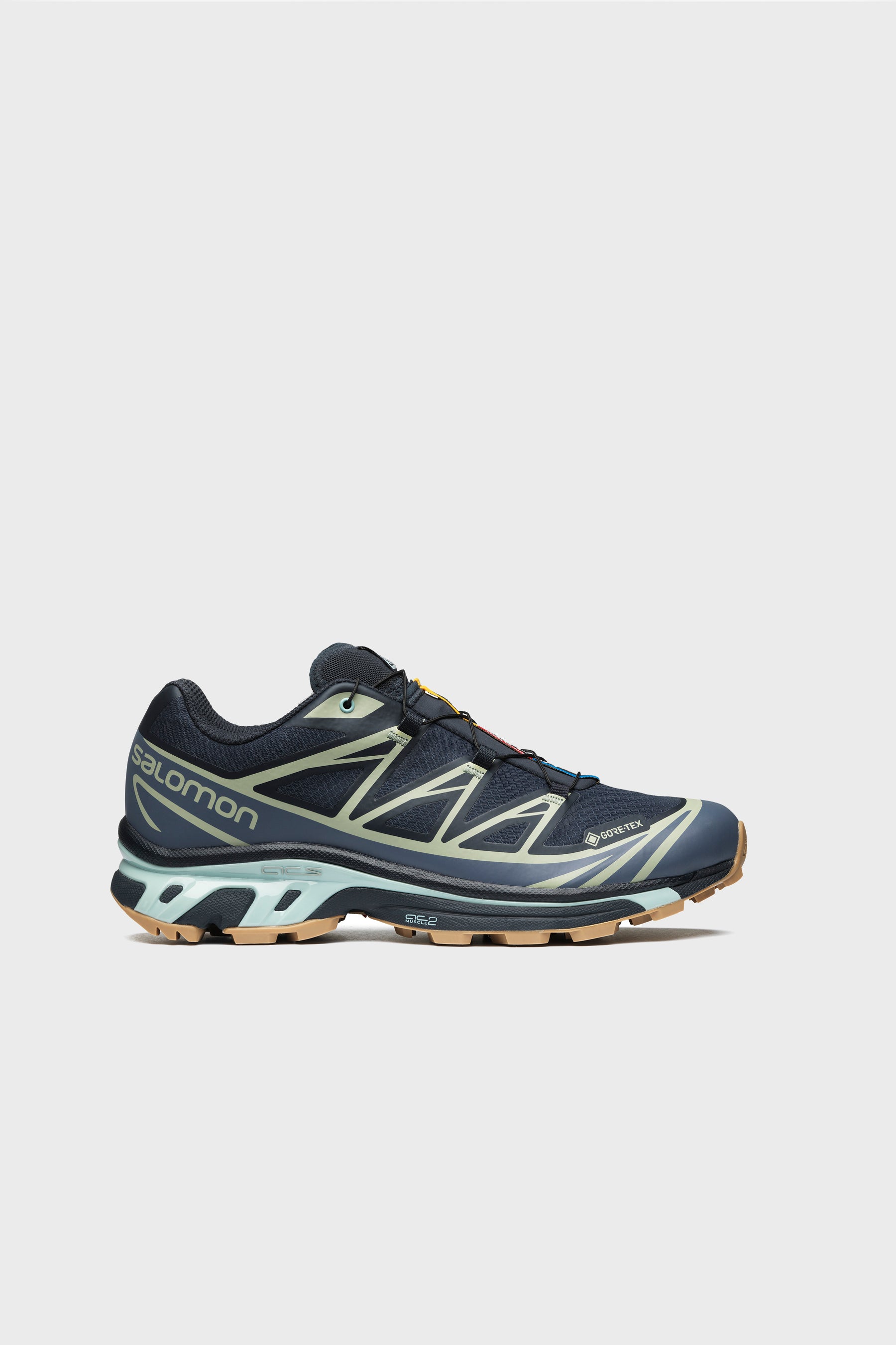 Salomon Xt-6 Gore-tex Sneakers Blue Print / Heather / White for Men