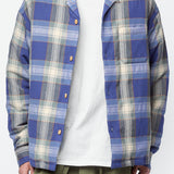 Keesey Check Down Jacket Blue 0125205013001