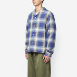 Keesey Check Down Jacket Blue 0125205013001