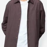 Above Shirt Divine Brown Super Poplin M4252AD