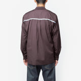 Above Shirt Divine Brown Super Poplin M4252AD