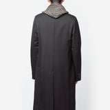 Robe Overcoat Onyx Black Tech Sateen M4251RO