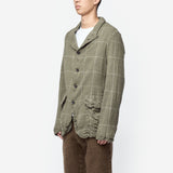 Window Pane Check Jacket Brown FP-J503-W25
