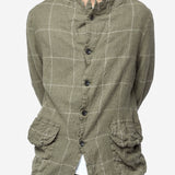 Window Pane Check Jacket Brown FP-J503-W25