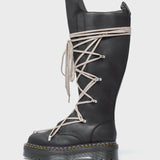 Dr.Martens 1B60 Quad Sole Pentalace Boot DM02E6811 0001 09 Black