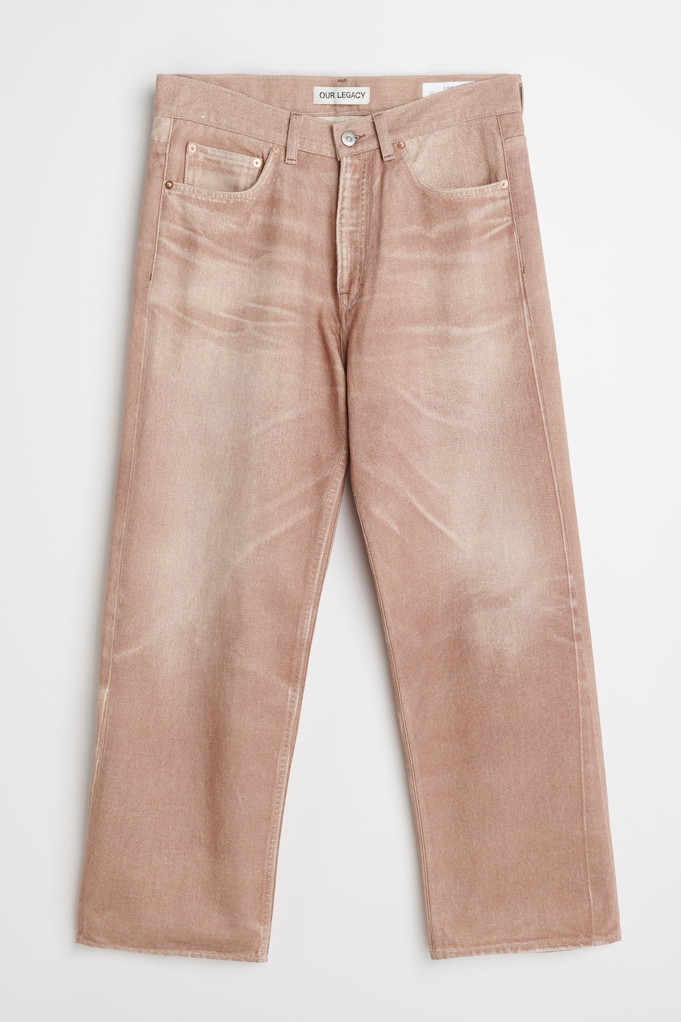 Digital Third Cut Denim Rust
