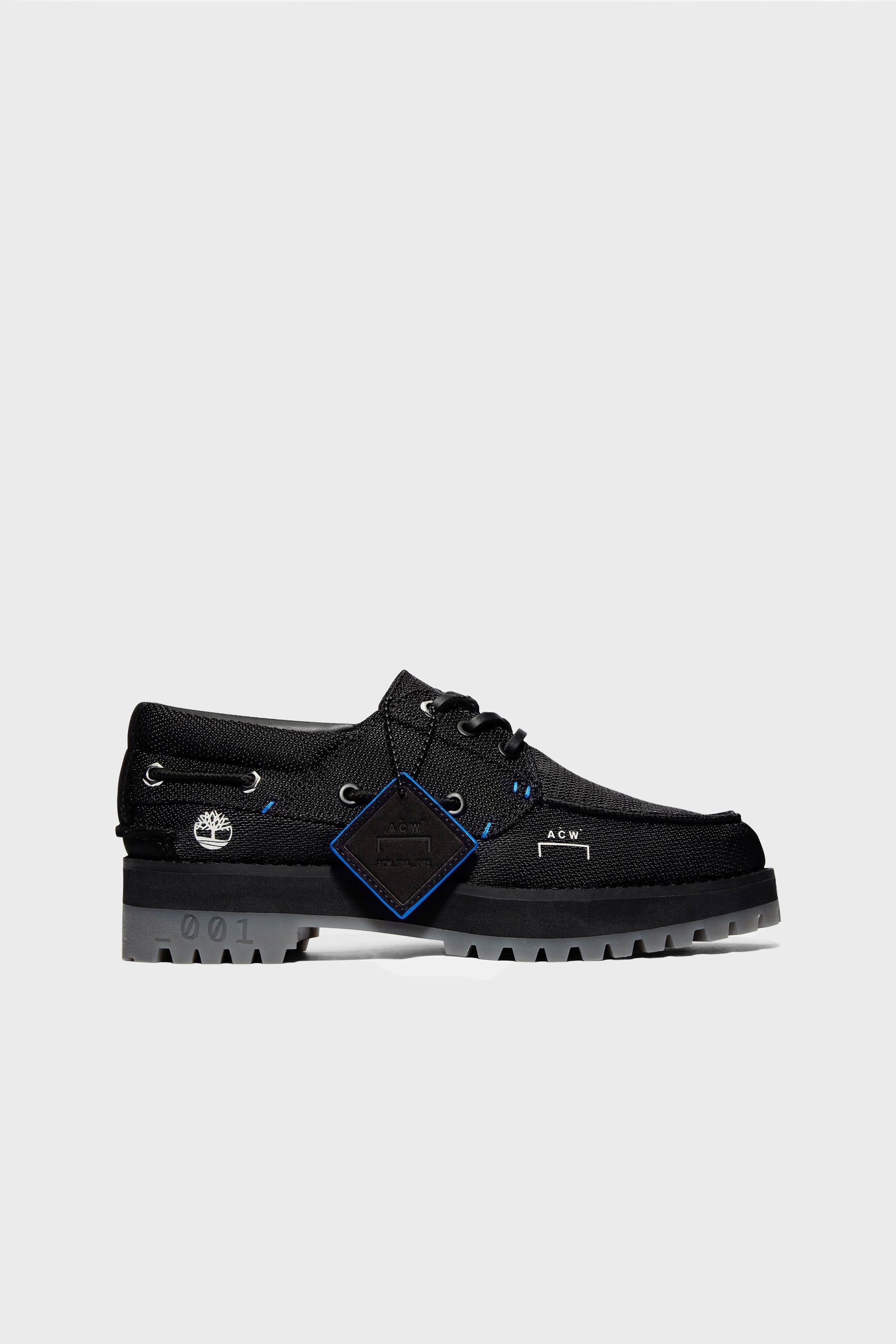 Timberland 3 Eye Lug Boat Shoe Black