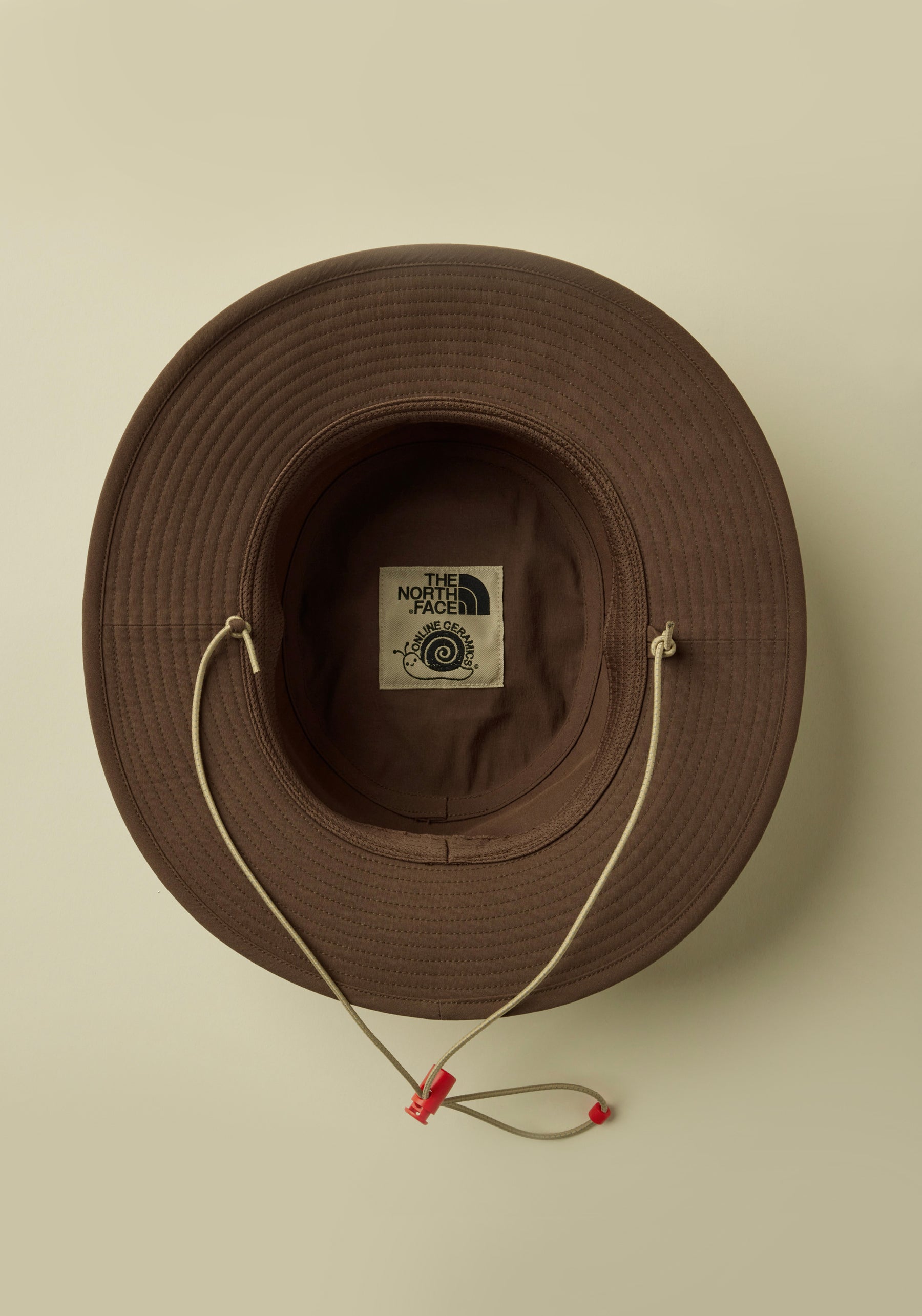 Online Ceramics Class V Brimmer Hat Earth Brown 84RZ0KA (LAUNCH PRODUCT)