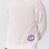 Crewneck Jumper Pale Pink/Vintage Beige FN-MN-KNIT000463