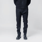 Wool Twill Double Weave Pant Black P002