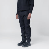 Wool Twill Double Weave Pant Black P002