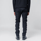 Wool Twill Double Weave Pant Black P002