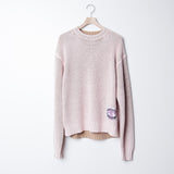 Crewneck Jumper Pale Pink/Vintage Beige FN-MN-KNIT000463