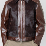 Andalou Jacket Tuscan Brown Hair On Hide M2249ATB