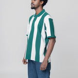 S/S Hinton Polo Hinton Stripe Chervil I032972