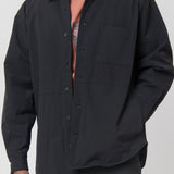 IBQ Thin Padded L/S Shirt Black SS24GR2A8SCBL