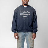 Zip Sweater Logo Black FN-UX-SWEA000052