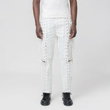 Deconstructed Laced Trouser White CGSS24CWOTRS74