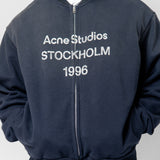 Zip Sweater Logo Black FN-UX-SWEA000052