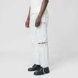 Deconstructed Laced Trouser White CGSS24CWOTRS74