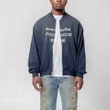 Zip Sweater Logo Black FN-UX-SWEA000052