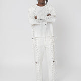 Deconstructed Laced Smock White CGSS24CJETLS12