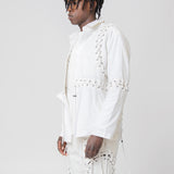Deconstructed Laced Shirt White CGSS24CWOSHI46