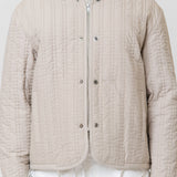 Quilted Embroidery Jacket Beige CGSS24CWOJKT66