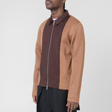 Double Faced Zip Shirt Cherry Wood J22DL0115