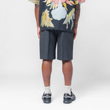 Borrowed Shorts Premium Charcoal Office Wool M2254BPC