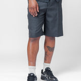 Borrowed Shorts Premium Charcoal Office Wool M2254BPC