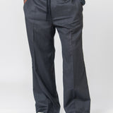 Wool Pants Grey Stripe WN-P039-051