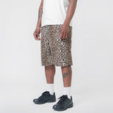 Leopard Coronel Short Beige