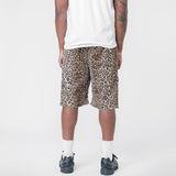 Leopard Coronel Short Beige