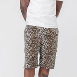 Leopard Coronel Short Beige