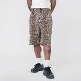 Leopard Coronel Short Beige