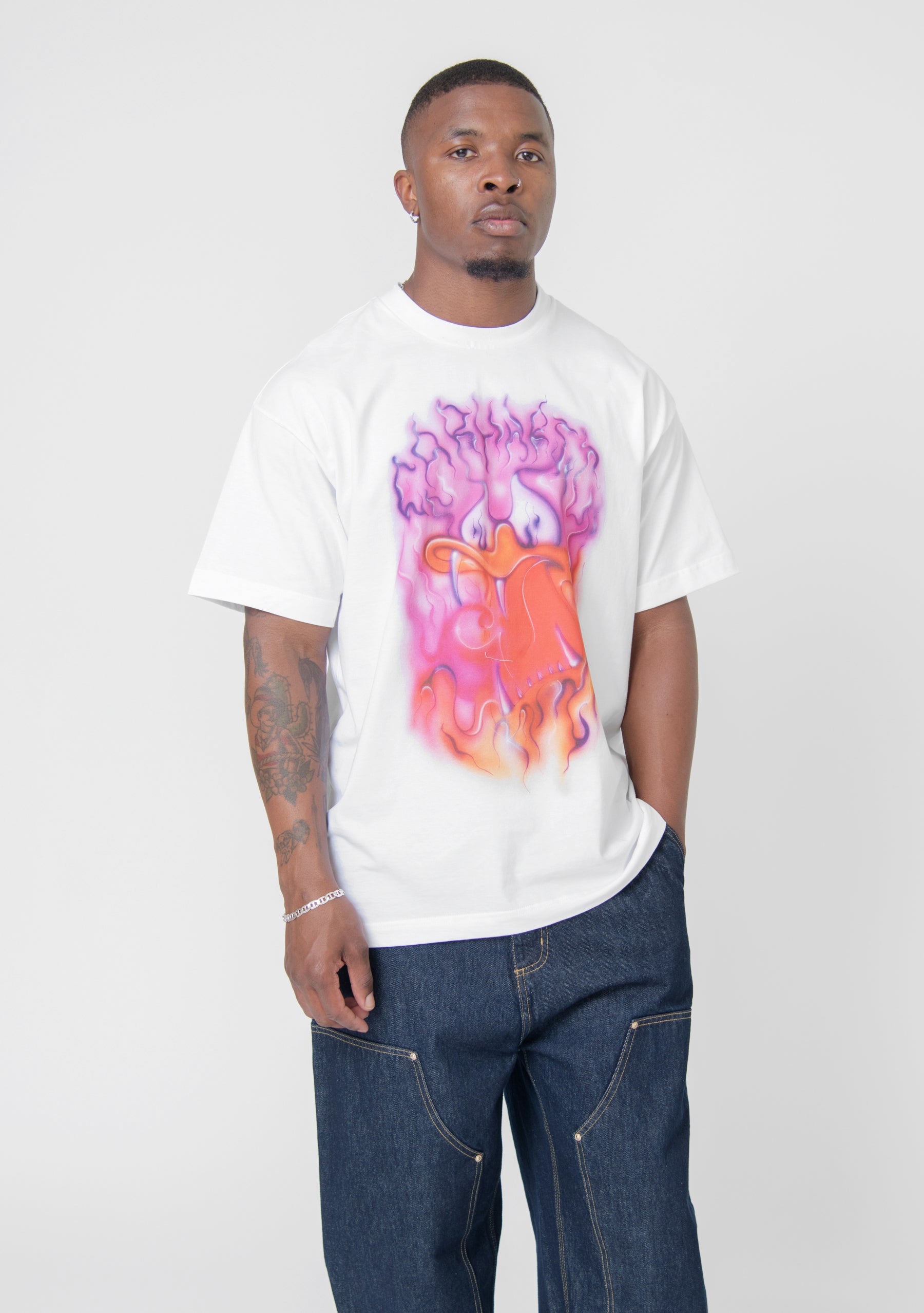 Babybrush Duck Tee White