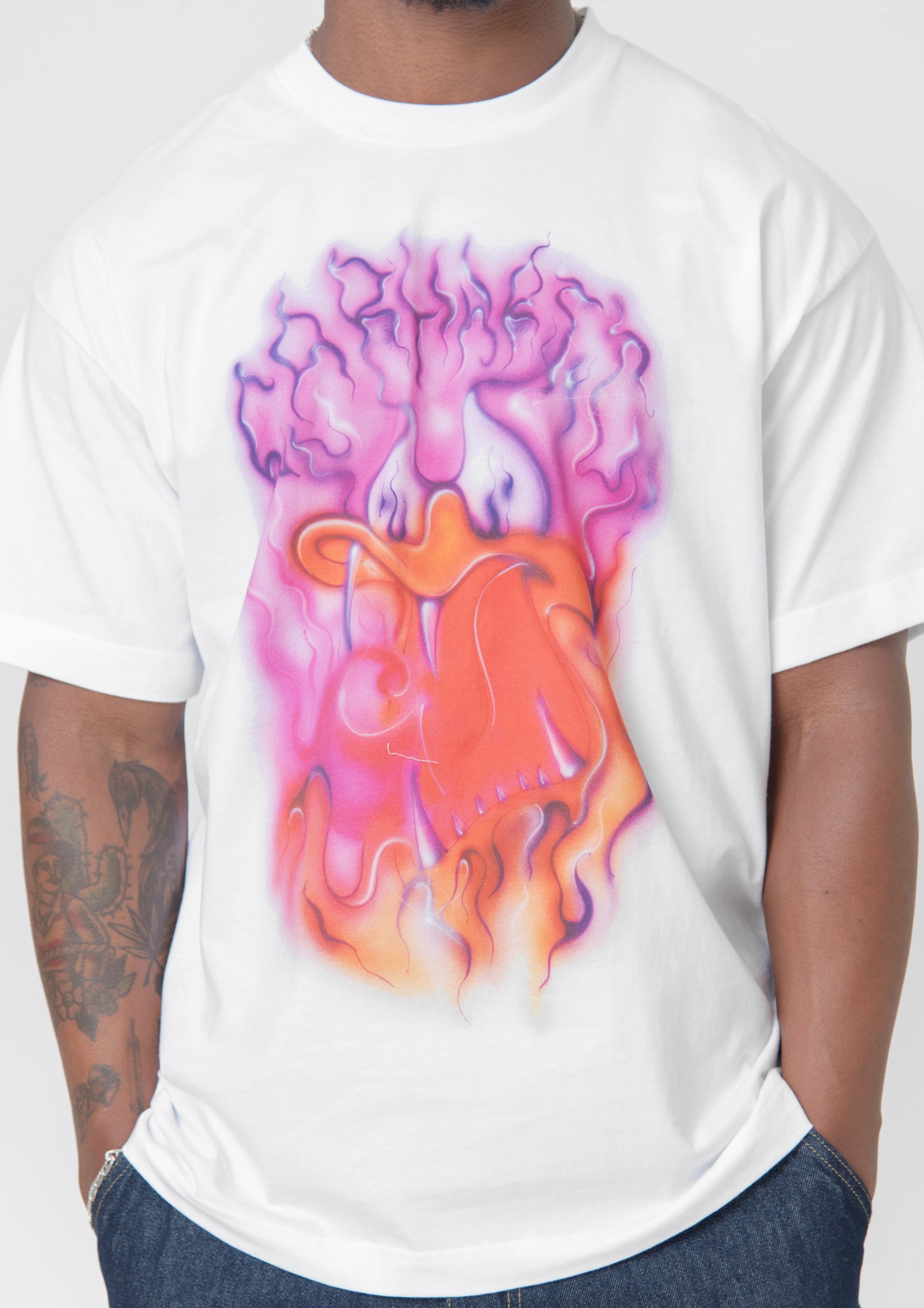 Babybrush Duck Tee White