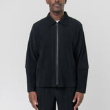 Cargo Pleated Jacket Black JC176-15