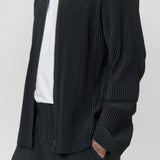 Cargo Pleated Jacket Black JC176-15
