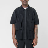 Flip Pleated Shirt Black JJ172-15