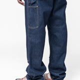 Double Knee Pant Blue Rinsed I032699