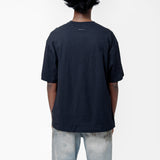 Printed Heart T-Shirt Black FN-UX-TSHI000140