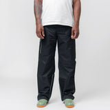 Tactical Cargo Black High Gloss Sateen M4244TB