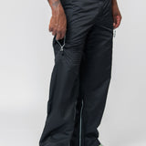 Tactical Cargo Black High Gloss Sateen M4244TB