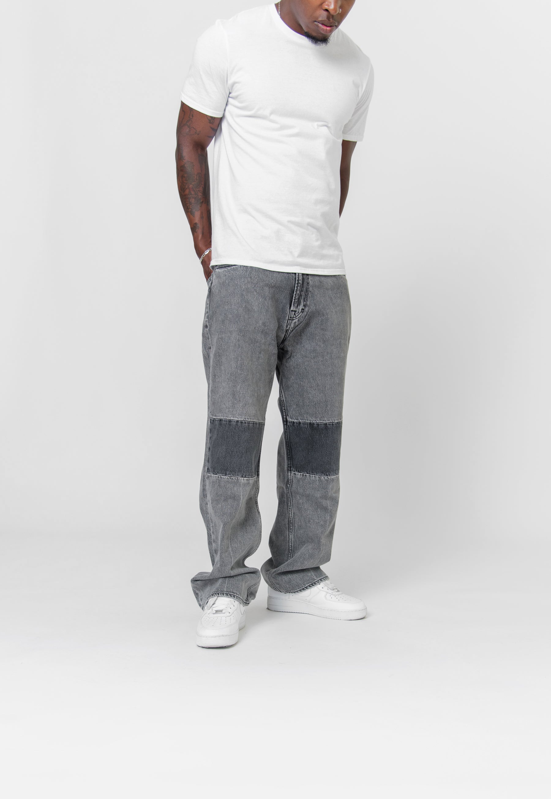 Extended Third Cut Denim Black/Grey
