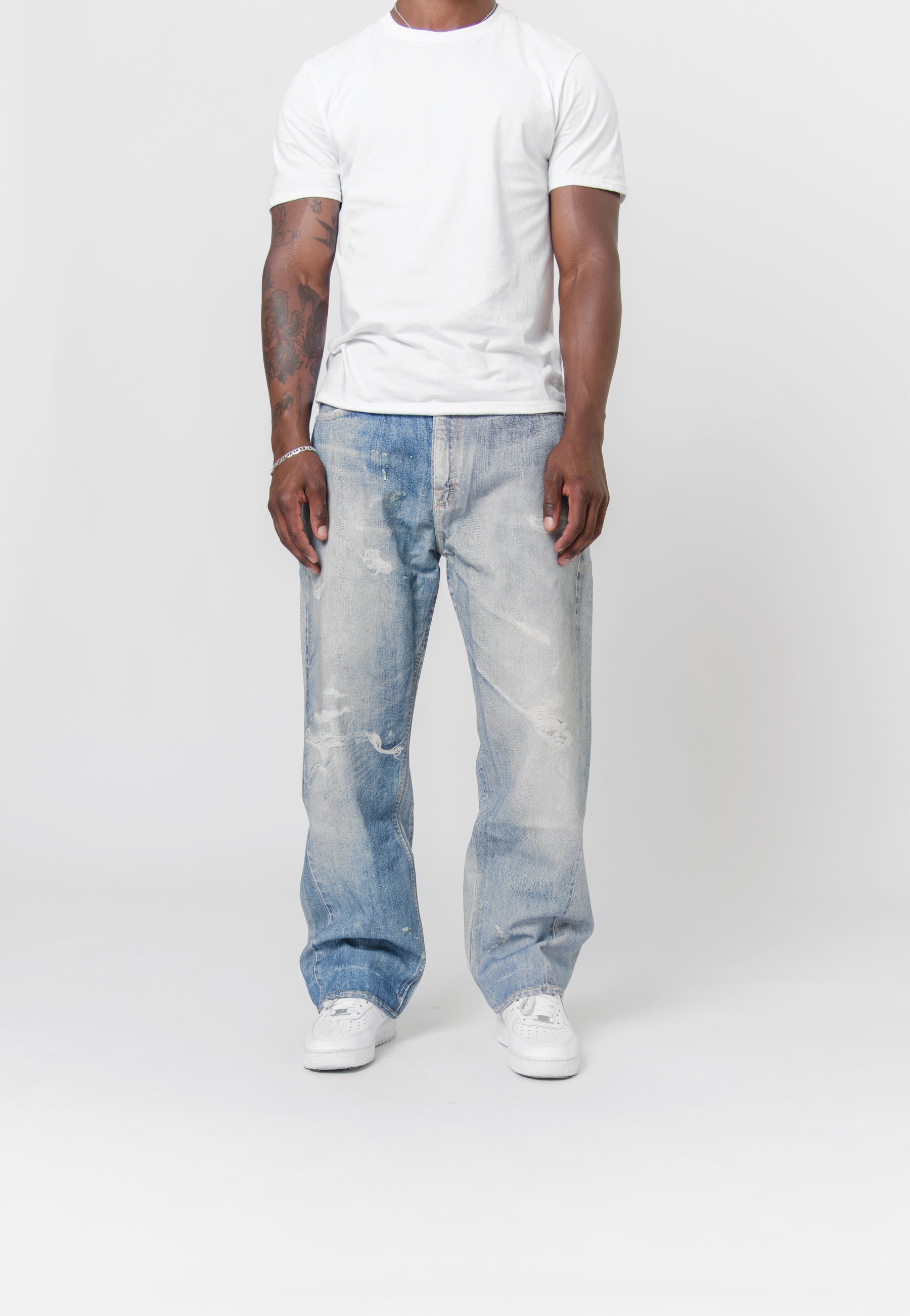 our legacy THIRD CUT Digital Denim Print-