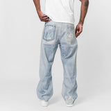 Third Cut Denim Digital Denim Print
